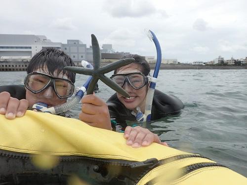 北谷の海で１日遊ぶ！