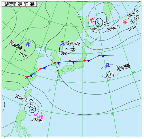 台風13号　2019